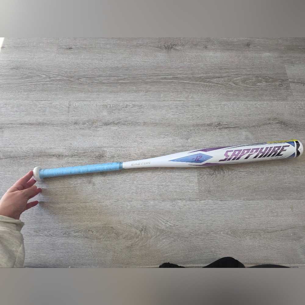 Easton | White and Purple Fastpitch Softball Bat